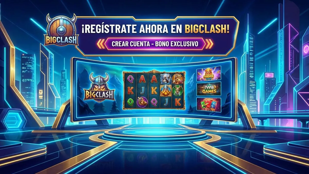 Registro con bono en Bigclash